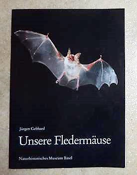 Das Foto zeigt das Buch Unsere Fledermäuse